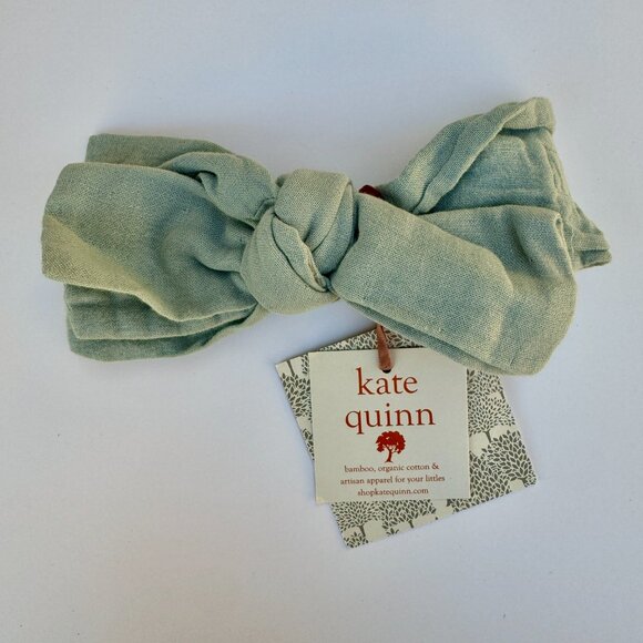 Kate Quinn Head Bow Set | Jersey & Pointelle Knit, 3-Pack | Lilac, Sage & Olive - Picture 3 of 5